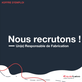 Recrutement d'un(e) Responsable Fabrication dans le 37. Offre emploi Responsable Fabrication.